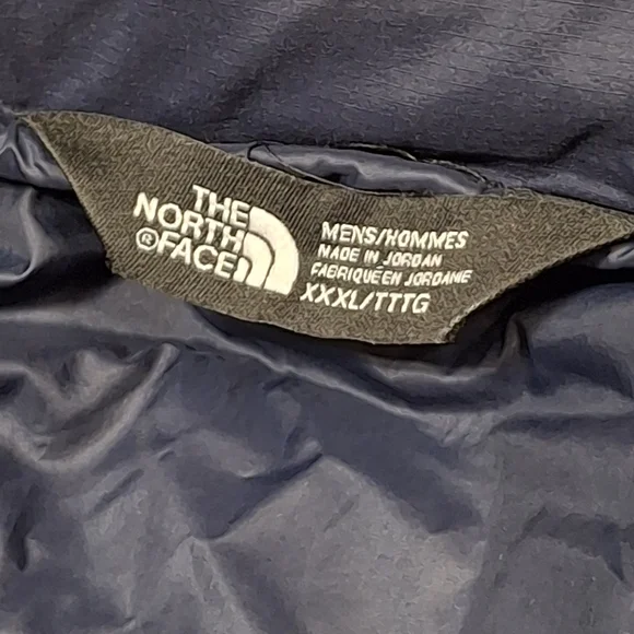 The North Face ThermoBall Full-Zip Navy Nylon Puffer Jacket Men Size XXXL - Picture 11 of 16